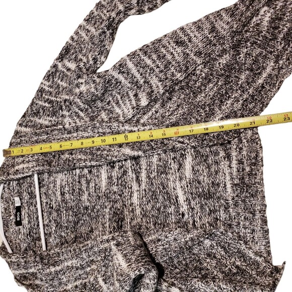 BDG Urban Outfitters Open Front Cardigan Marble Heathered Pocketed Women's M - Picture 6 of 8